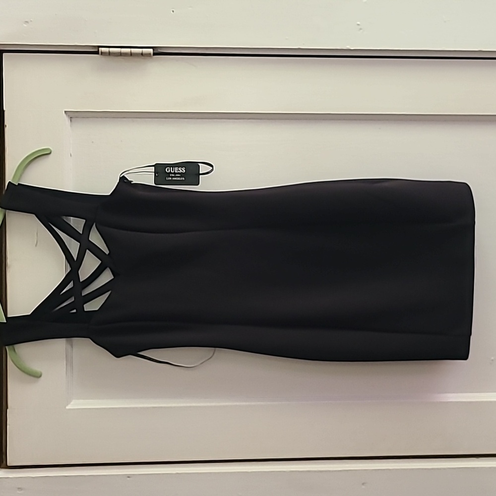 Brand new! Guess size 4, black dress, NWT